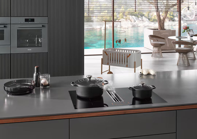 Miele Induction Hob With Integrated Vapour Extraction 12968740| KMDA 7272-1 FR SILENCE - Image 5