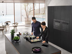 Miele KMDA 7473-1 FL Silence Hob with Extractor 80cm