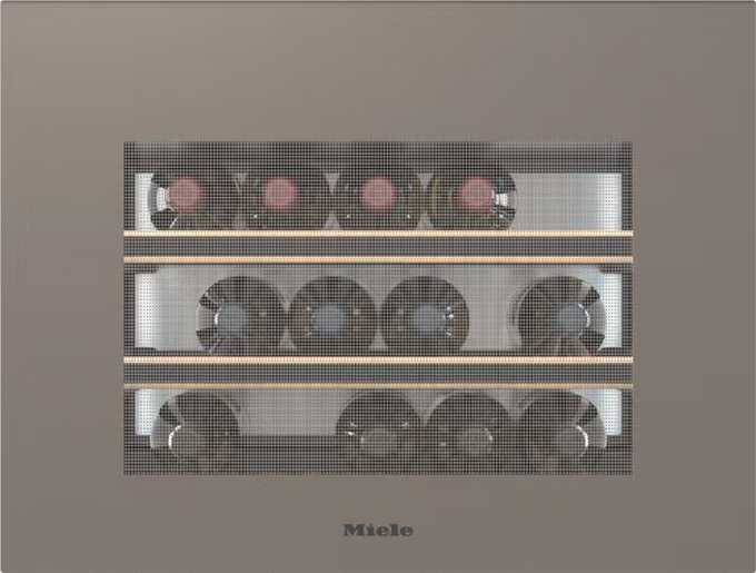Miele KWT 7112 iG 45cm Wine Cooler 3 Bottle Racks, Pearl Beige - Image 1