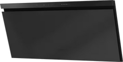 Miele DAH 4980 Sienna 90cm Wall-Mounted Hood, Obsidian Black Matt