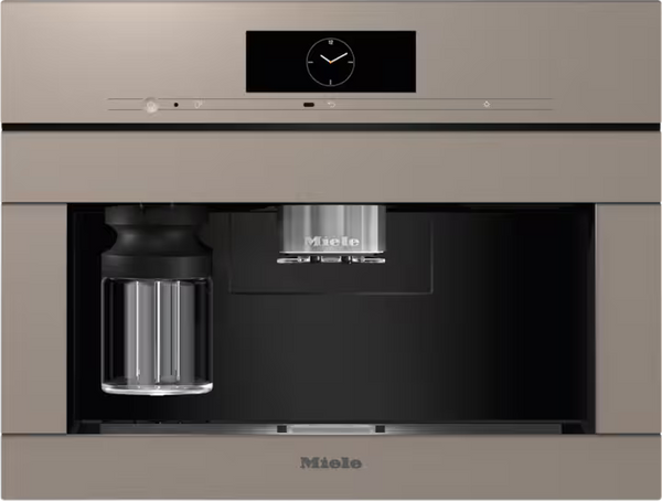 Miele Built-In Coffee Machine With Directwater Pearl Beige CVA 7845
