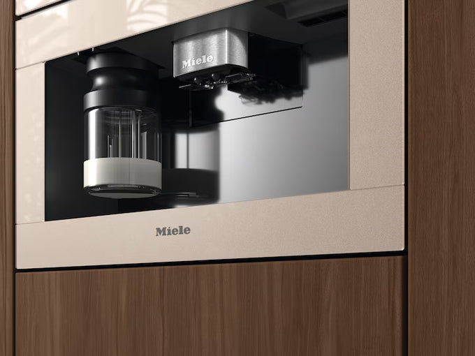 Miele Built-In Coffee Machine With Directwater Pearl Beige CVA 7845 - Image 4