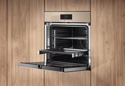Miele H 7860 BPX ArtLine 76L Built-In Pyrolytic Oven, Pearl Beige