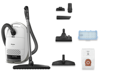 Miele Guard M1 Parquet XL Brilliant White Cylinder Vacuum Cleaner – Powerful Cleaning, Keans Claremorris