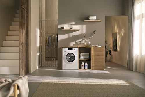 Miele W1 8kg Washing Machine in home  look WCA132 