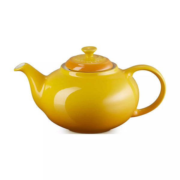 Le Creuset 1.3L Nectar stoneware teapot, heat-retentive, drip-resistant spout, ergonomic handle – available at Keans
