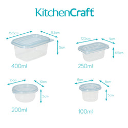 Storage Set Containers 23Piece Food Storage