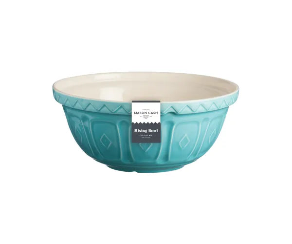Mason Cash Turquoise Mixing Bowl 29cm - Image 2