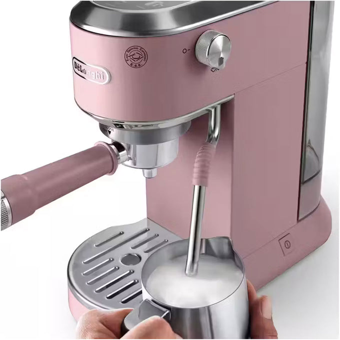 De'Longhi Dedica Arte Manual Espresso Maker – Pink| EC890.PK - Image 2