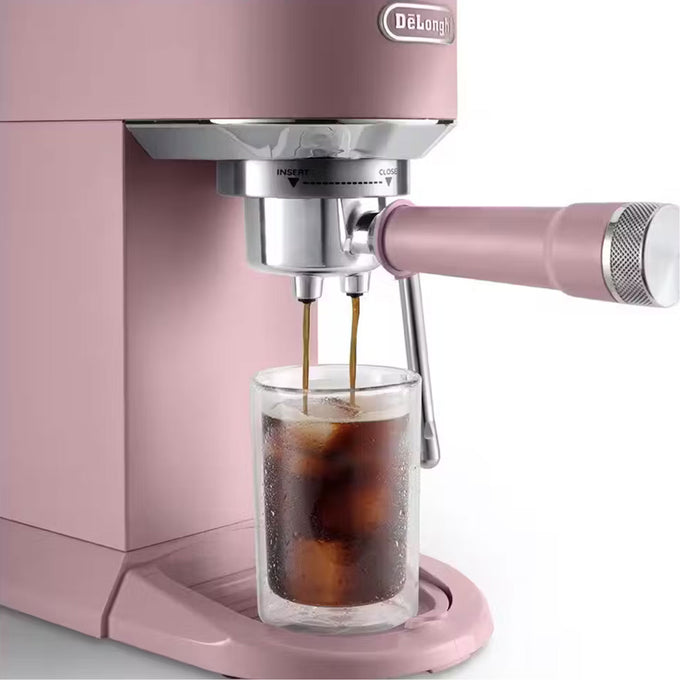 De'Longhi Dedica Arte Manual Espresso Maker – Pink| EC890.PK - Image 4