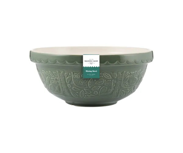 In The Forest S18 Green Owl Mixing Bowl 26cm - Image 2