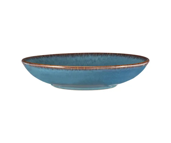 Reactive Blue Pasta Bowl - Image 2
