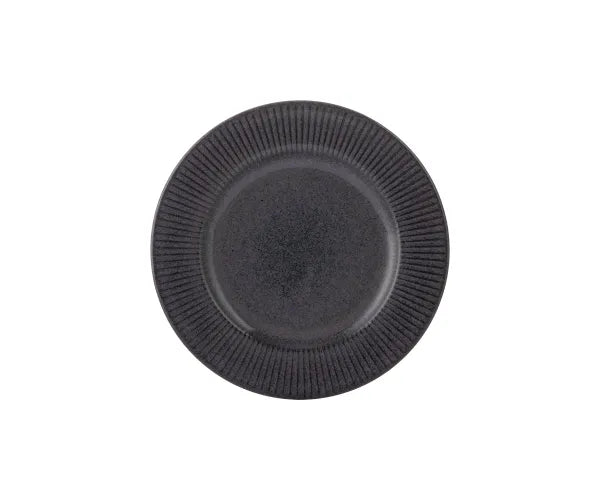 Reactive Linear Black Side Plate 21Cm