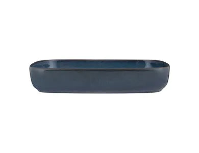 Reactive Blue Rectangular DIsh 31x21x6cm