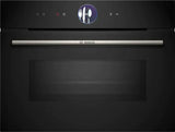 Bosch CMG7761B1B Serie 8 built-in compact oven with microwave, air fry, 45L, touch control, black – Keans Claremorris