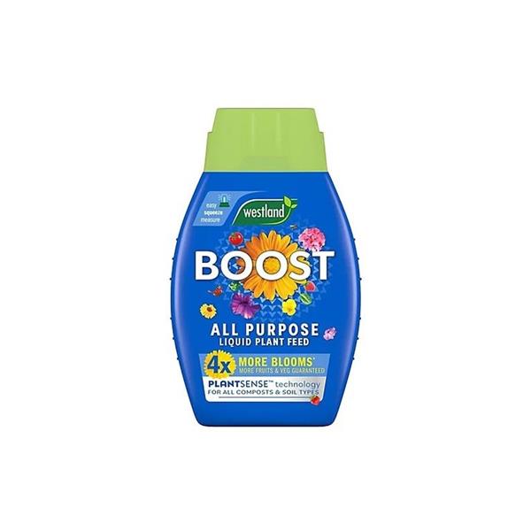 WESTLAND Boost Universal Liquid Plant Food 1L - nourishes vegetables, fruits, flowers with essential nutrients, boosts