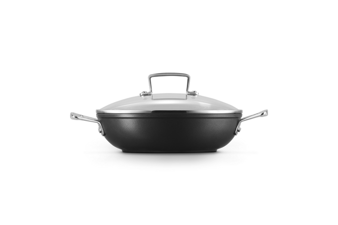 Le Creuset Toughened Non-Stick Shallow Casserole 24cm - Image 2