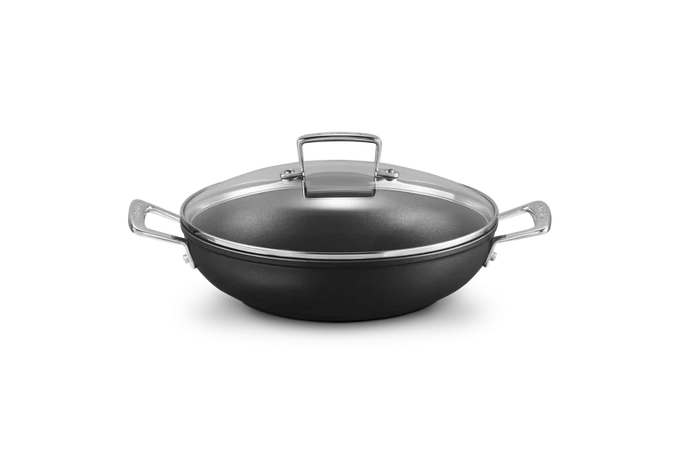 Le Creuset Toughened Non-Stick Shallow Casserole 24cm - Image 4