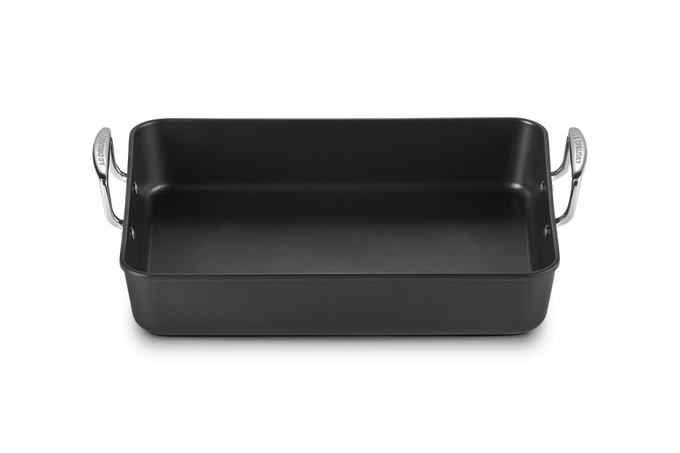 Le Creuset Toughned Non Stick Rectangular Roaster 35cm - Image 2
