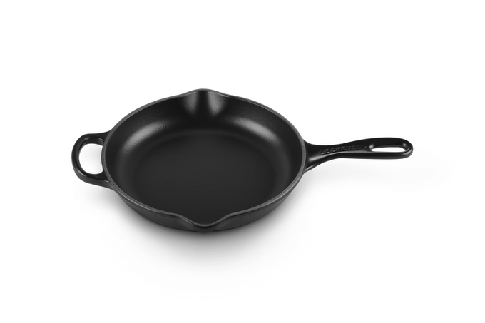 Le Creuset 23cm Signature Round Skillet Black - Image 2