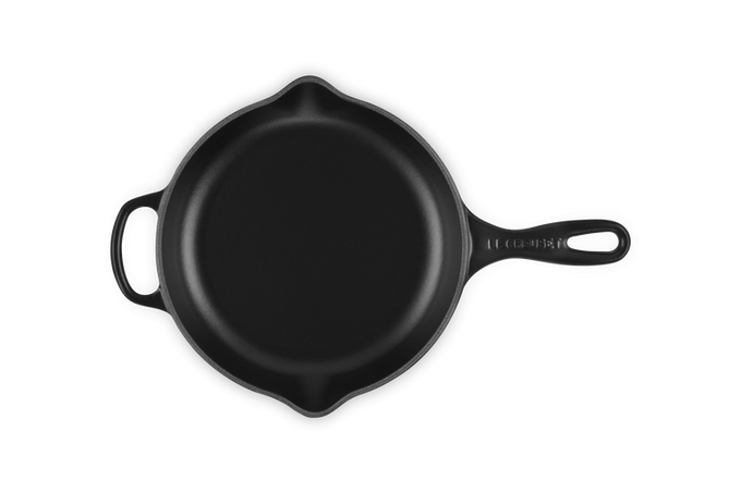 Le Creuset 23cm Signature Round Skillet Black - Image 4