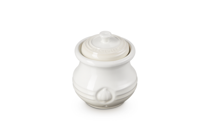 Le Creuset Stoneware Garlic Keeper Meringue - Image 2