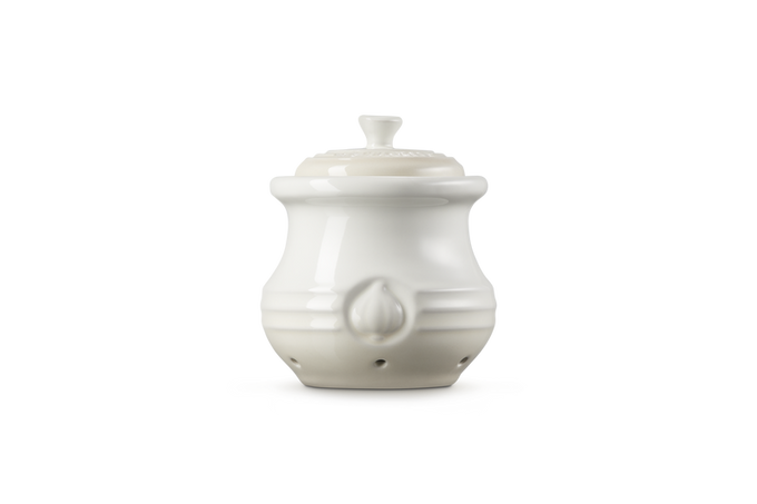 Le Creuset Stoneware Garlic Keeper Meringue - Image 3