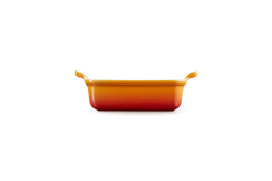 Le Creuset 19cm Deep Rectangular Dish Volcanic