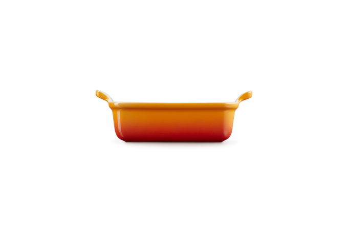 Le Creuset 19cm Deep Rectangular Dish Volcanic - Image 3