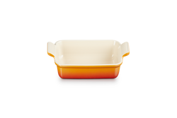 Le Creuset 19cm Deep Rectangular Dish Volcanic