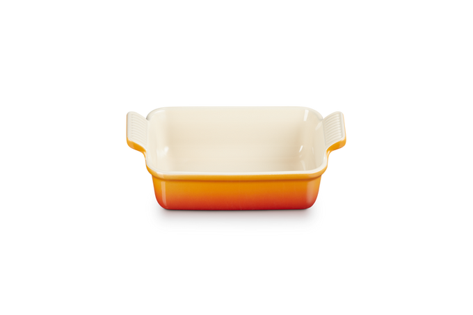 Le Creuset 19cm Deep Rectangular Dish Volcanic - Image 2