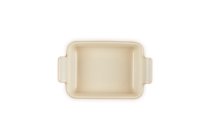 Le Creuset 19cm Deep Rectangular Dish Volcanic - Image 4