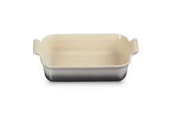 Le Creuset Stoneware Heritage Rectangular Dish 26cm Flint