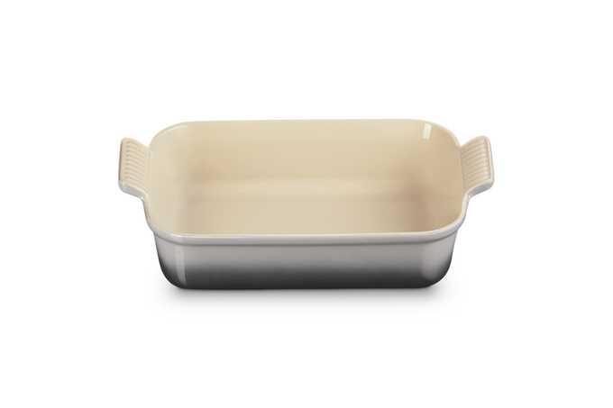 Le Creuset Stoneware Heritage Rectangular Dish 26cm Flint - Image 2
