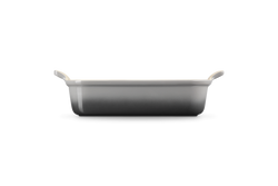 Le Creuset Stoneware Heritage Rectangular Dish 26cm Flint