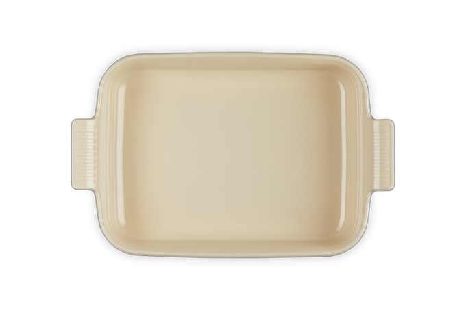 Le Creuset Stoneware Heritage Rectangular Dish 32cm Flint - Image 4