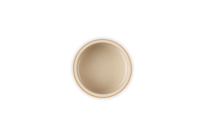 Le Creuset Stackable Ramekin in Volcanic color, durable stoneware, perfect for baking – available at Keans Claremorris.