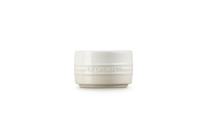 Le Creuset Stackable Ramekin Meringue set, durable stoneware, vibrant color, available at Keans Claremorris.