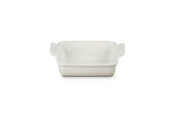 Le Creuset Stoneware Heritage Rectangular Dish 19cm Meringue