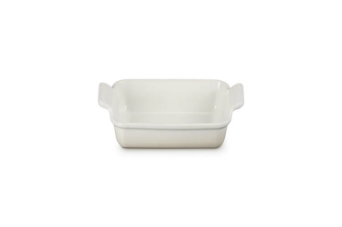 Le Creuset Stoneware Heritage Rectangular Dish 19cm Meringue - Image 2
