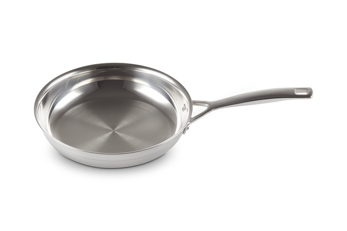 Le Creuset Classic 3-ply Stainless Steel Uncoated Frying Pan 24cm - Image 3