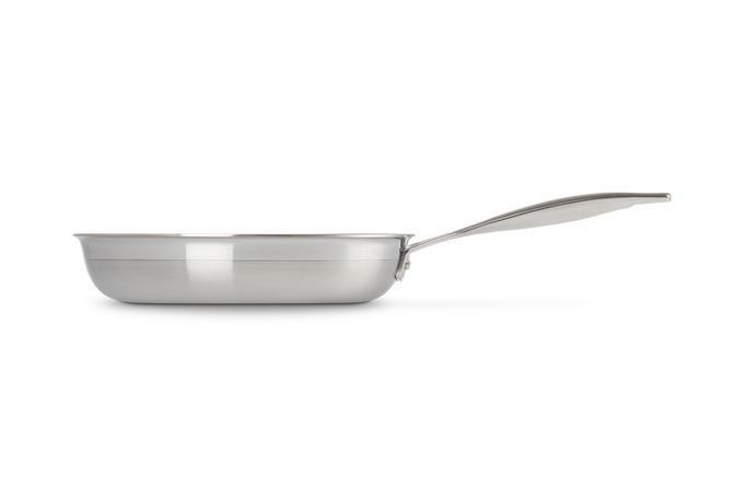 Le Creuset Classic 3-ply Stainless Steel Uncoated Frying Pan 24cm - Image 2