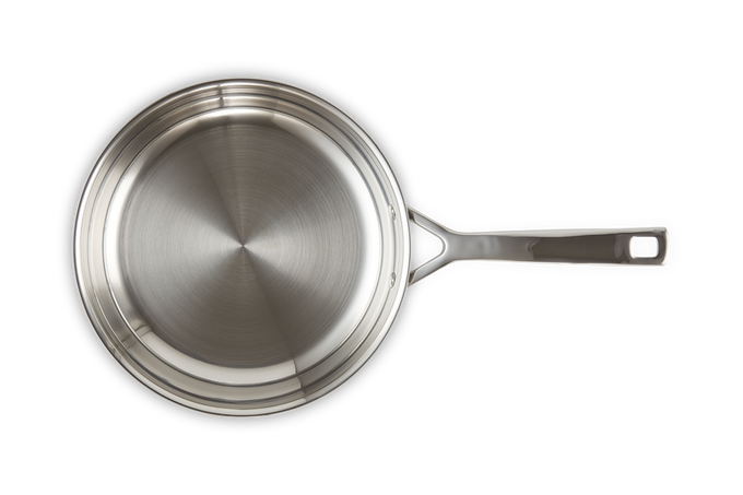 Le Creuset Classic 3-ply Stainless Steel Uncoated Frying Pan 24cm - Image 4
