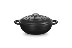 Signature Round Stew Pot 22cm Matte Black Keans Claremorris