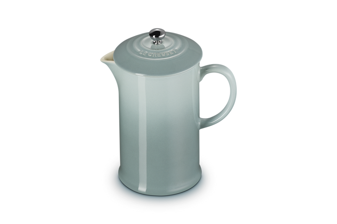 Le Creuset 1L Cafetiere with Metal Press Sea Salt - Image 2