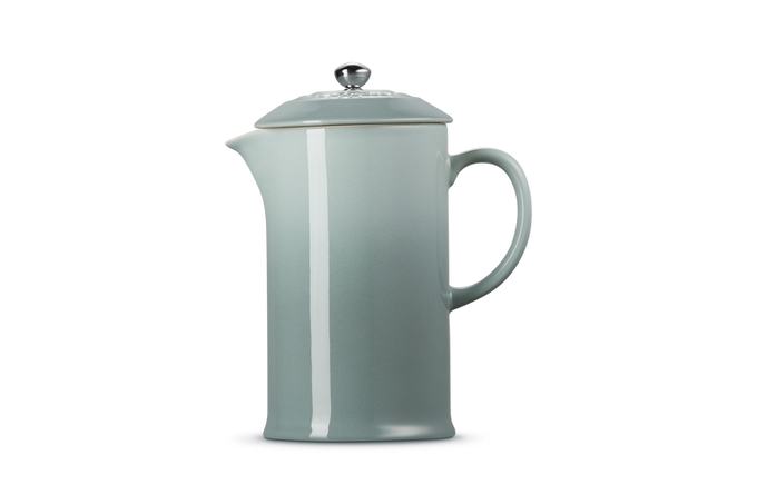 Le Creuset 1L Cafetiere with Metal Press Sea Salt - Image 3