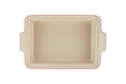 Le Creuset 33cm Rectangular Dish w/lid Cerise