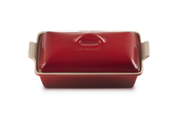 Le Creuset 33cm Rectangular Dish w/lid Cerise