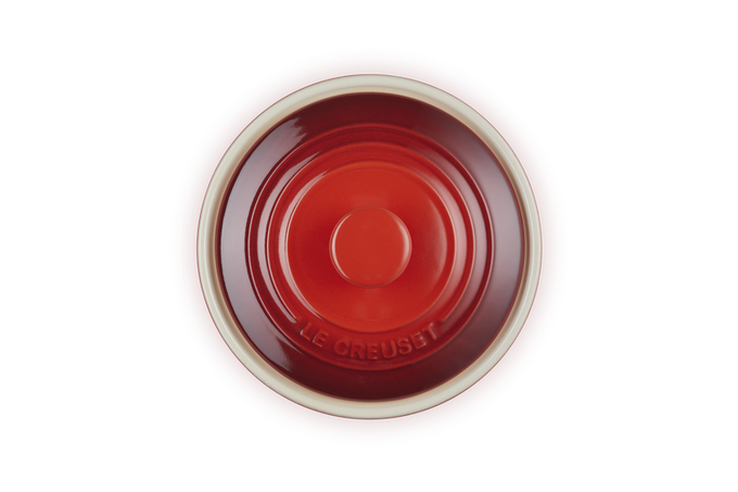 Le Creuset Stoneware Camembert Baker Cerise - Image 4
