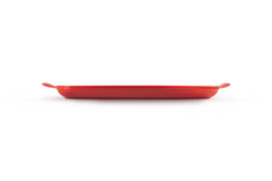 Le Creuset Traditional 32cm Cerise Rectangular Grill Pan - Durable Cast Iron Grill, Keans Claremorris